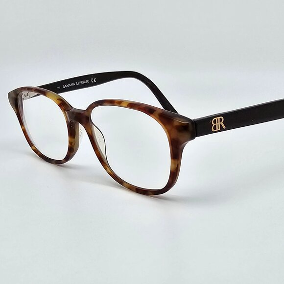 *SOLD* Banana Republic Coleen 0JZX Carmel Tortoise Brown Eyeglasses Frame - Picture 1 of 13